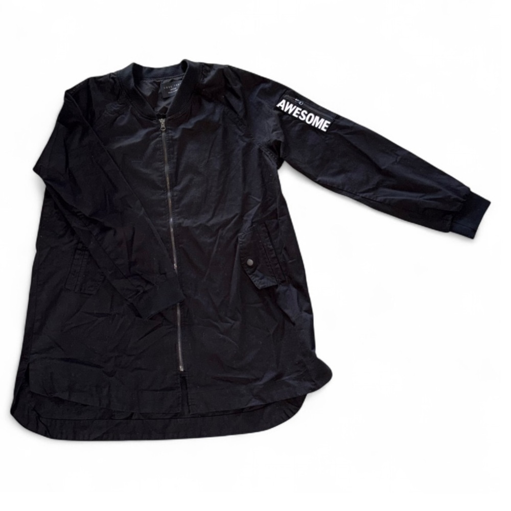 Love Tree Black Bomber Jacket!